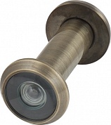 Картинка Глазок дверной ARMADILLO, пластиковая оптика DV2, 16/55х85 AB Бронза